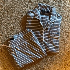 J.Crew Dreamy Cotton Pajama Set in Stripe